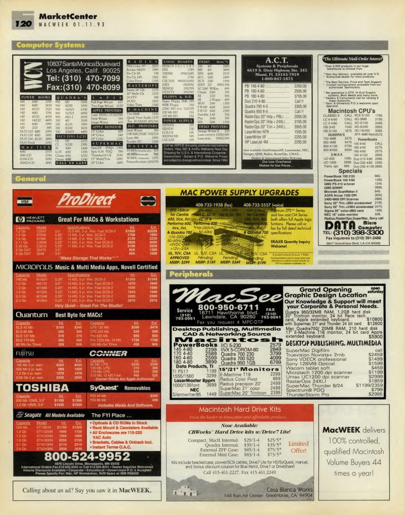MacWEEKV07N02 — page 120