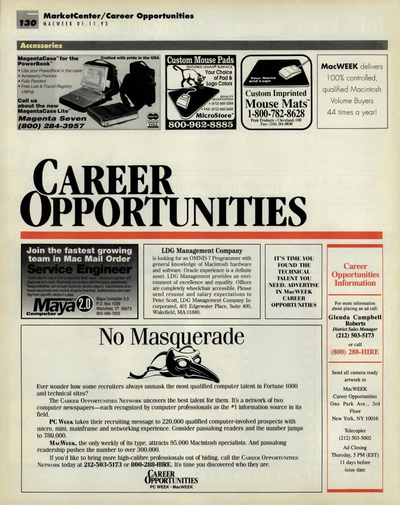 MacWEEKV07N02 — page 130