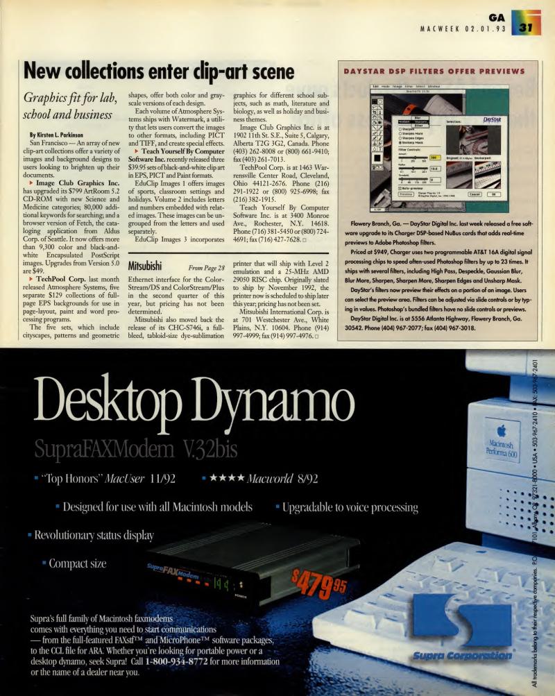 MacWEEKV07N05 — page 31