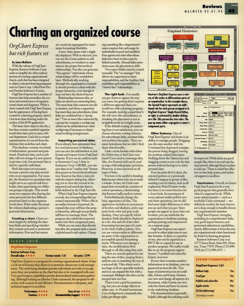 MacWEEKV07N05 — page 45