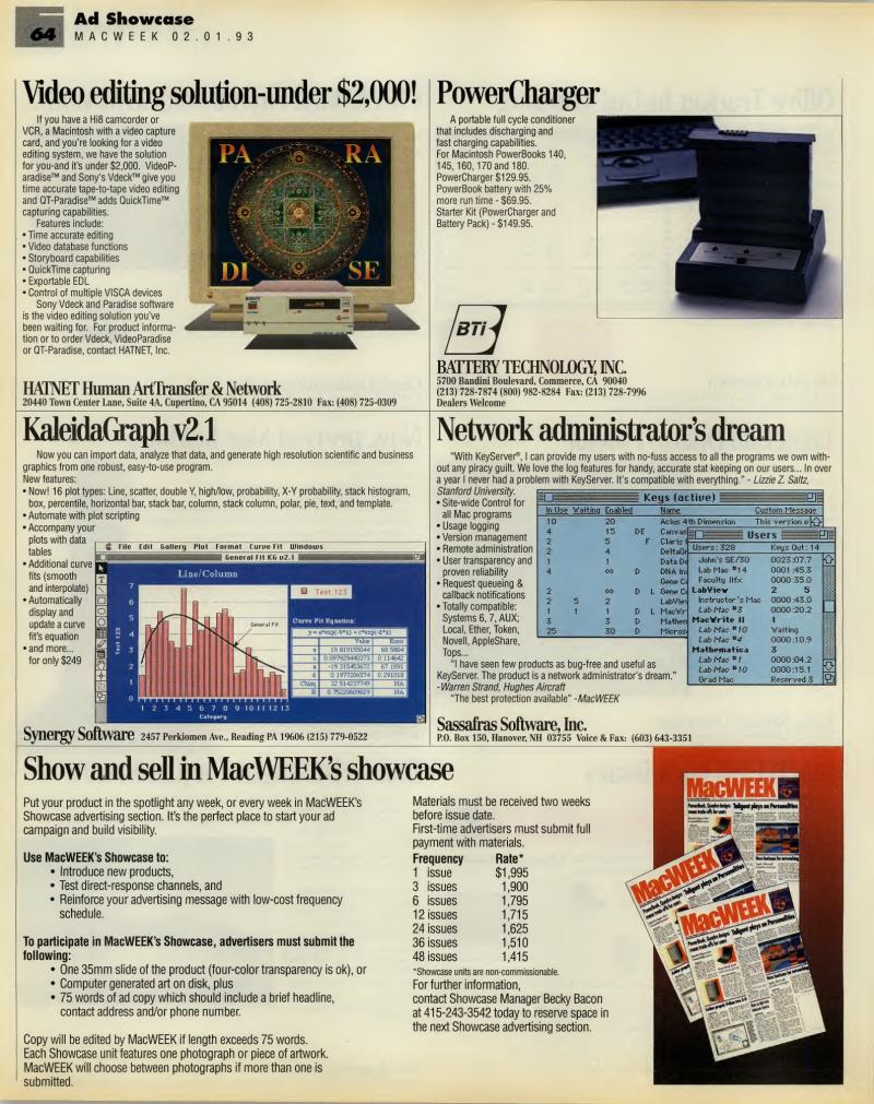 MacWEEKV07N05 — page 64