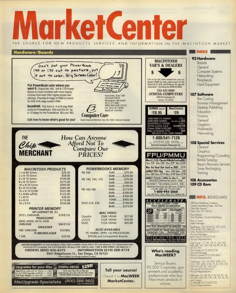 MacWEEKV07N05 — page 93