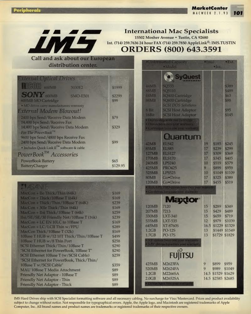 MacWEEKV07N05 — page 101