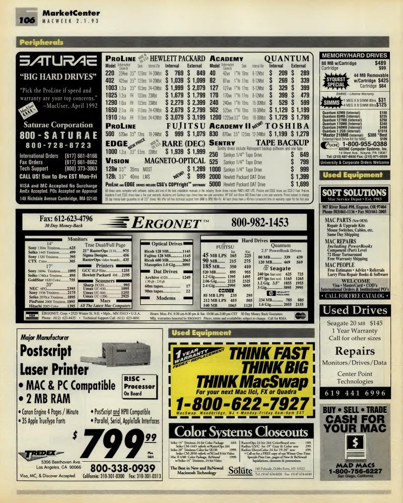 MacWEEKV07N05 — page 106