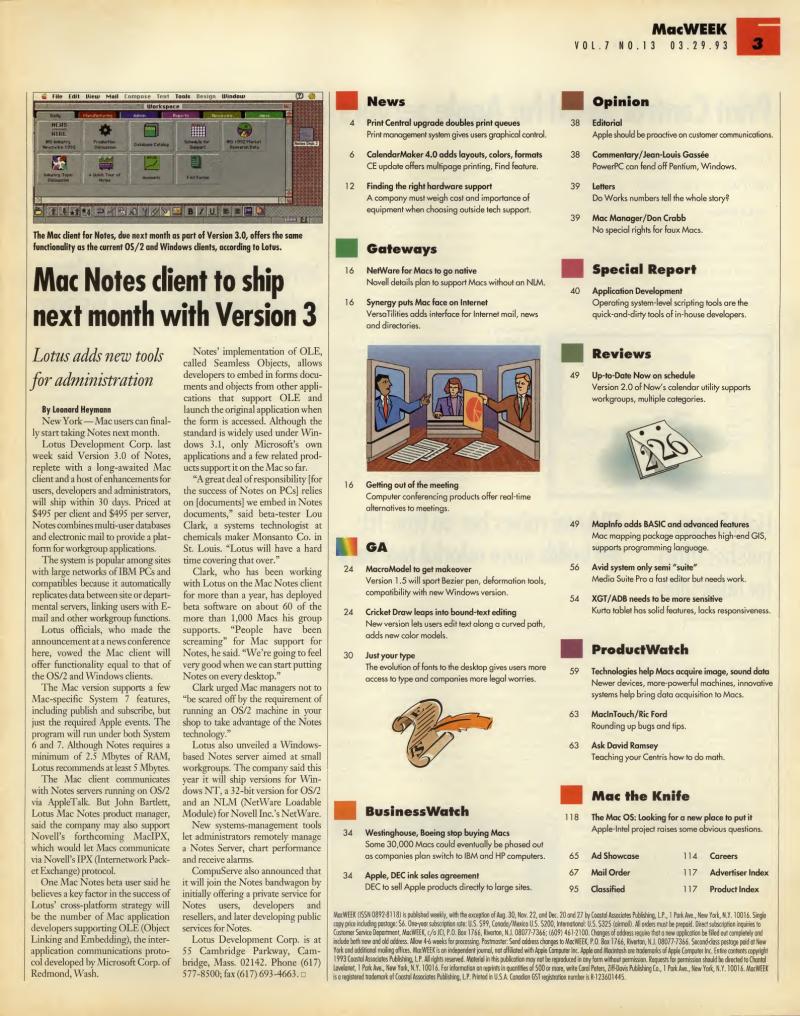 MacWEEKV07N13 — page 3