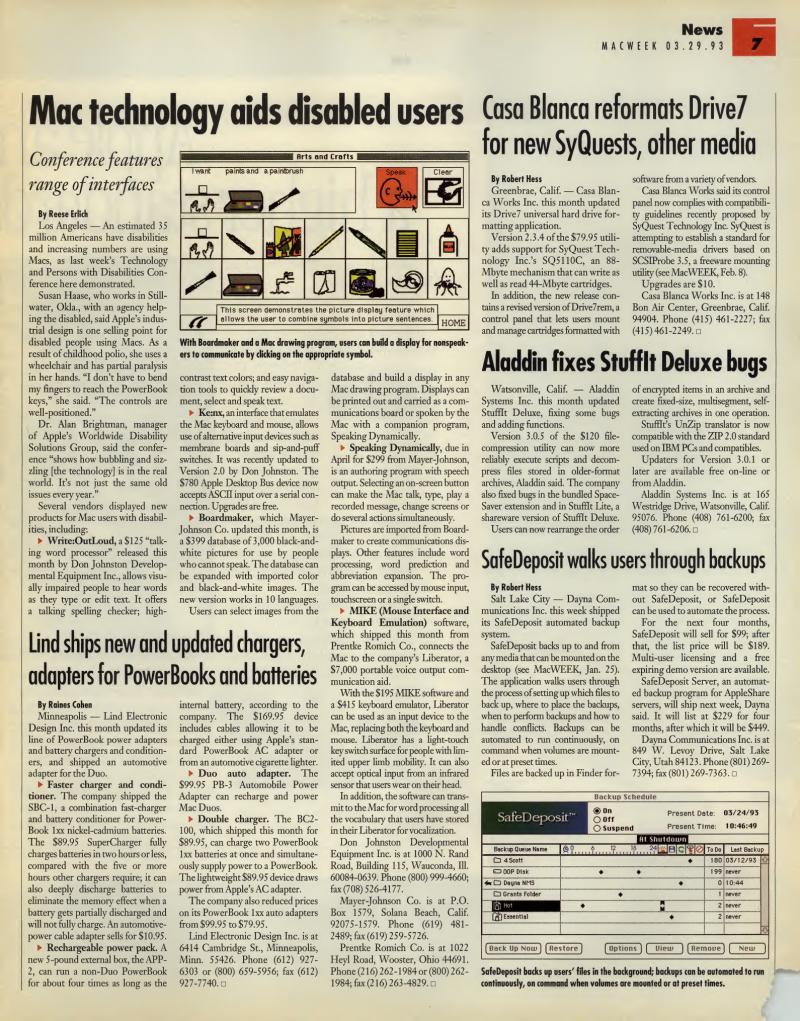 MacWEEKV07N13 — page 7