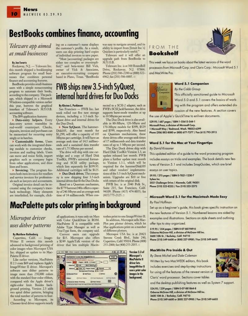 MacWEEKV07N13 — page 10