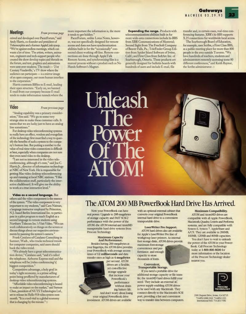 MacWEEKV07N13 — page 23