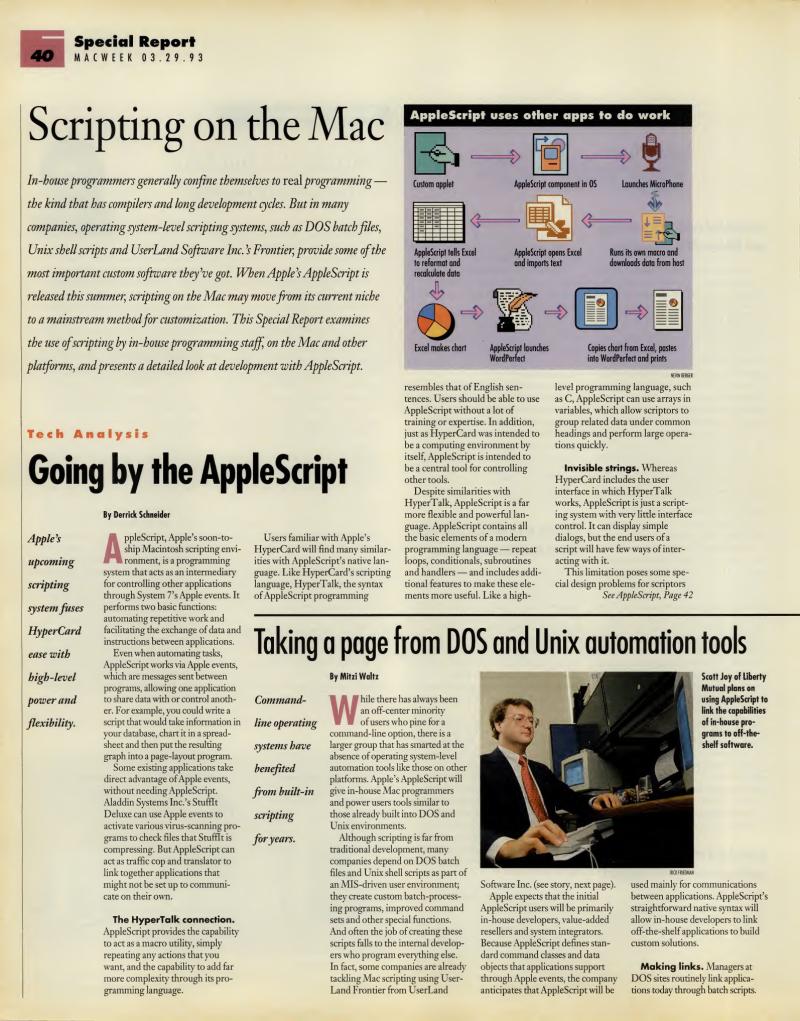 MacWEEKV07N13 — page 40