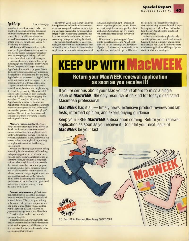 MacWEEKV07N13 — page 43