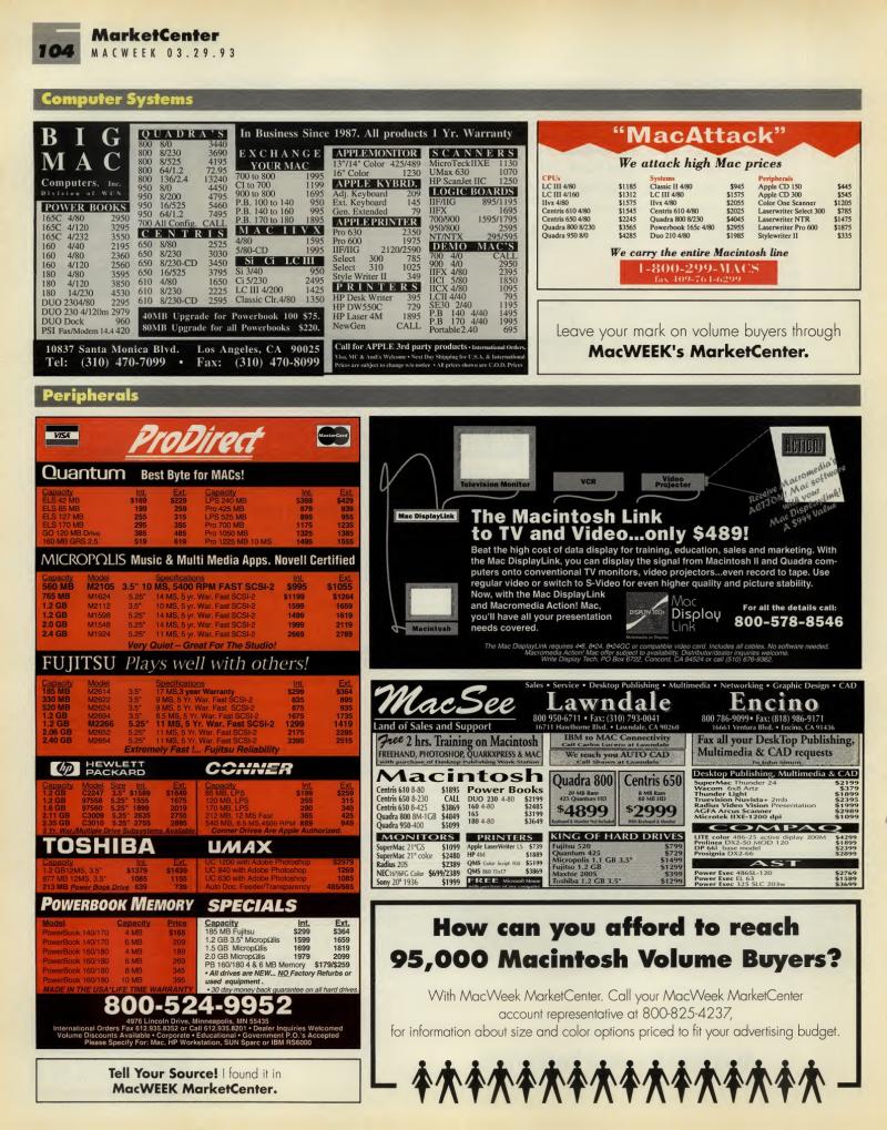 MacWEEKV07N13 — page 106