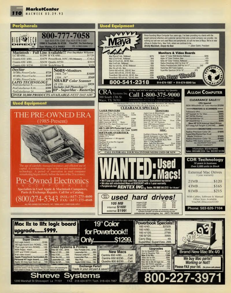 MacWEEKV07N13 — page 112