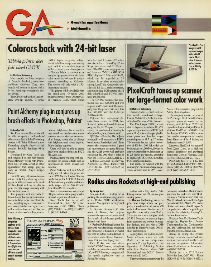 MacWEEKV07N17 — page 24