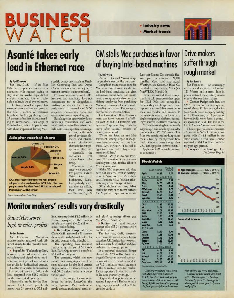 MacWEEKV07N17 — page 32