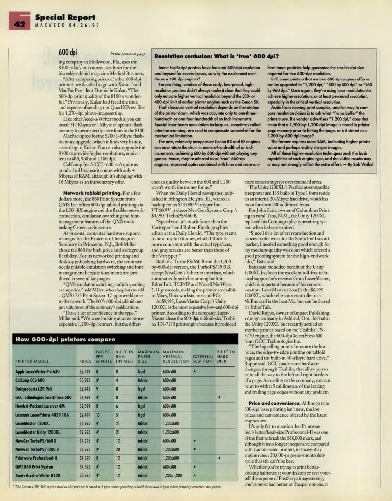 MacWEEKV07N17 — page 42