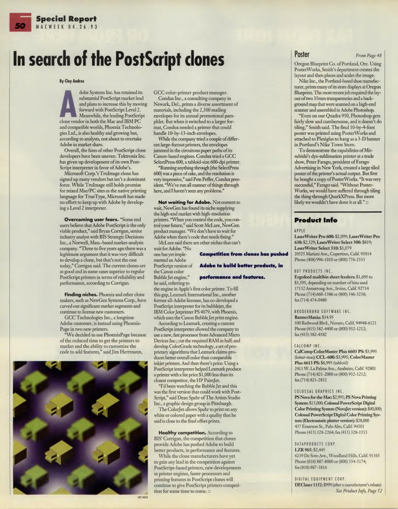 MacWEEKV07N17 — page 50