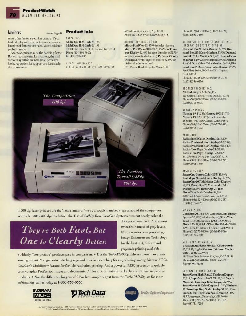 MacWEEKV07N17 — page 70