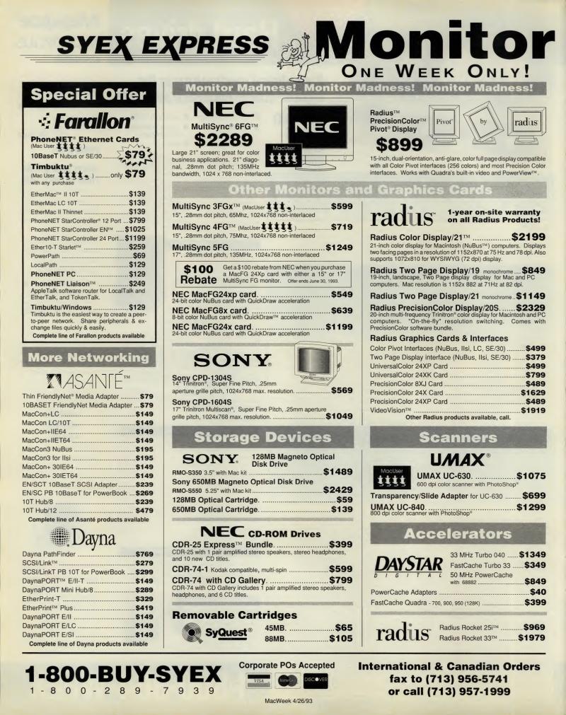 MacWEEKV07N17 — page 92