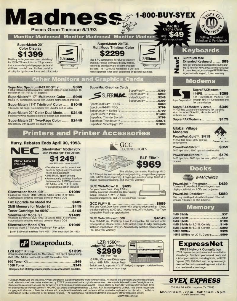 MacWEEKV07N17 — page 93