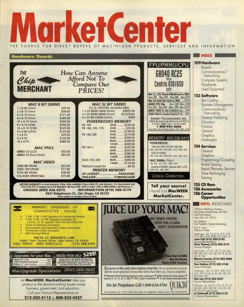 MacWEEKV07N17 — page 109