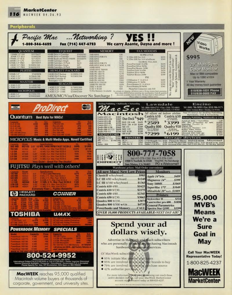 MacWEEKV07N17 — page 116
