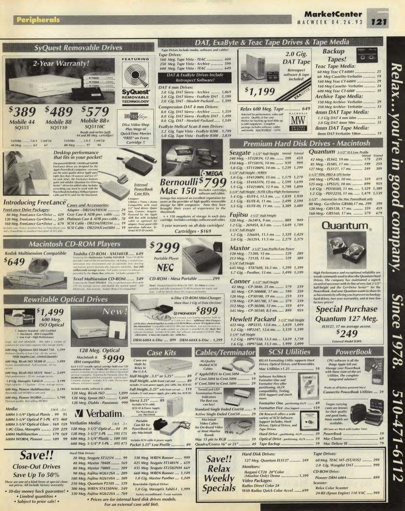 MacWEEKV07N17 — page 121