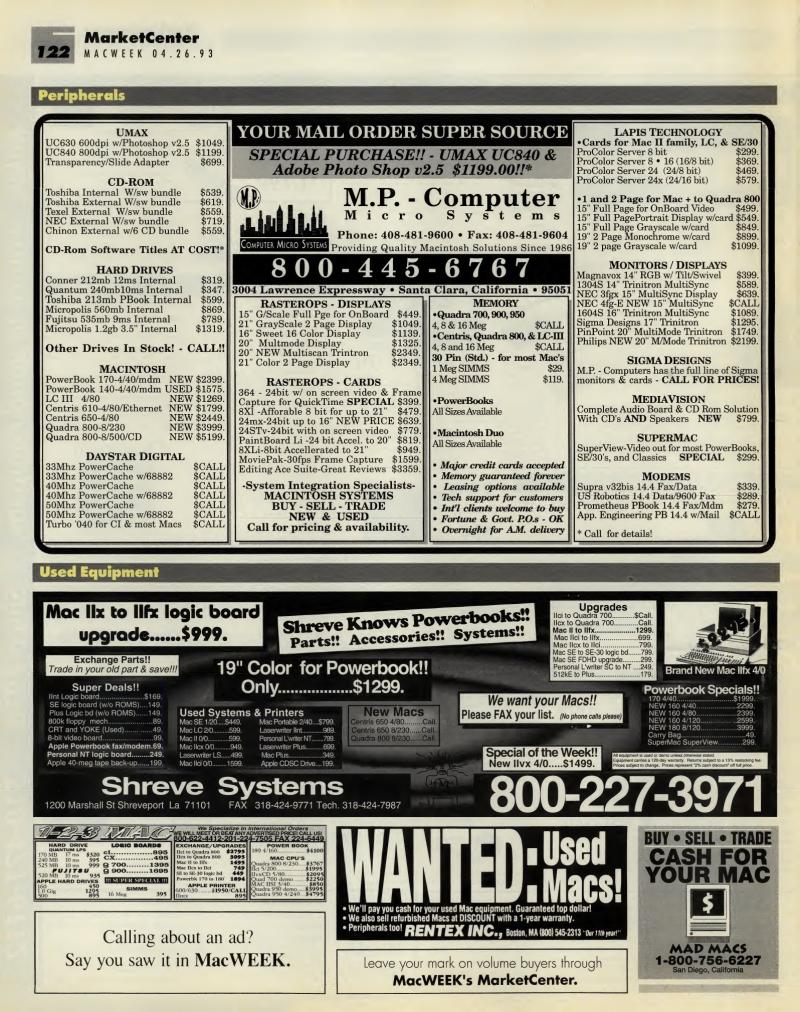 MacWEEKV07N17 — page 122