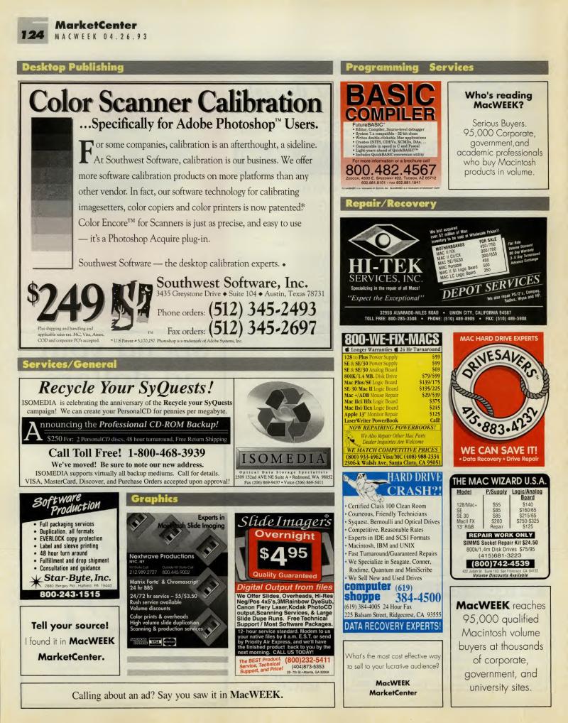 MacWEEKV07N17 — page 124