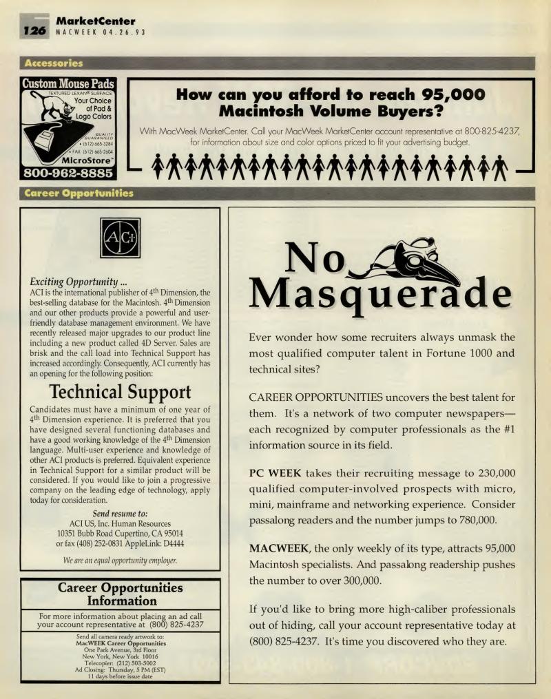 MacWEEKV07N17 — page 126