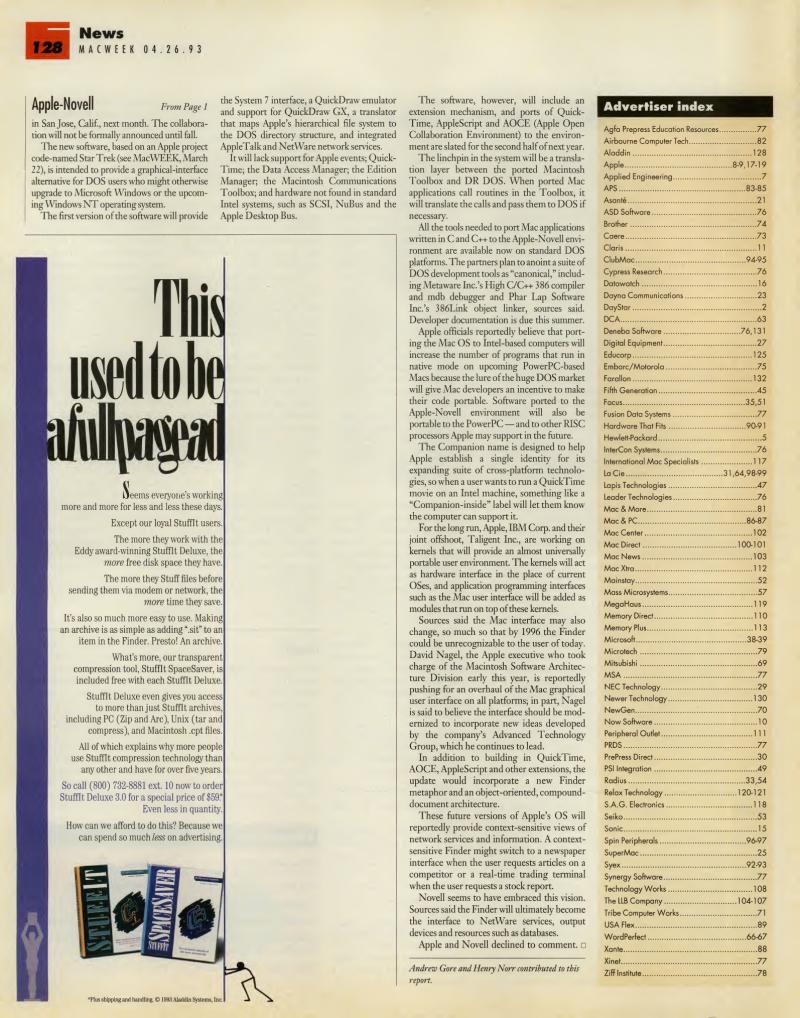 MacWEEKV07N17 — page 128