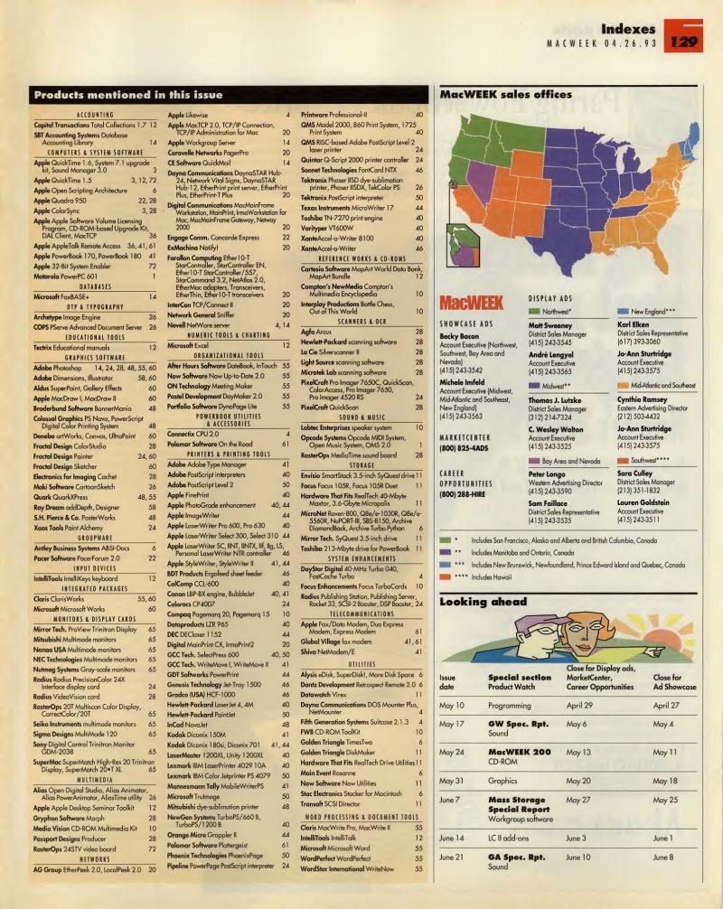 MacWEEKV07N17 — page 129