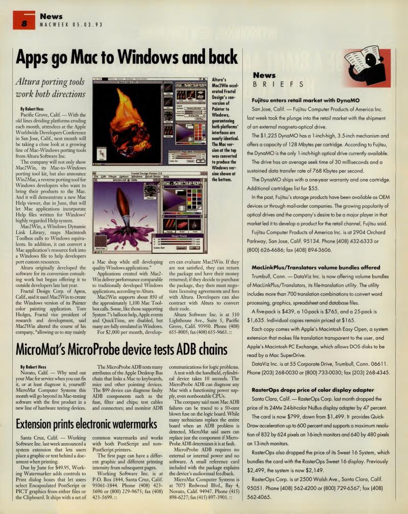 MacWEEKV07N18 — page 8