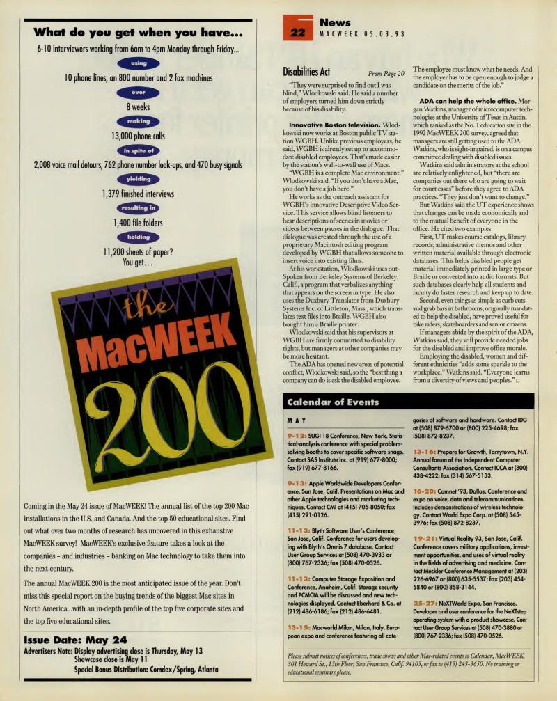 MacWEEKV07N18 — page 22