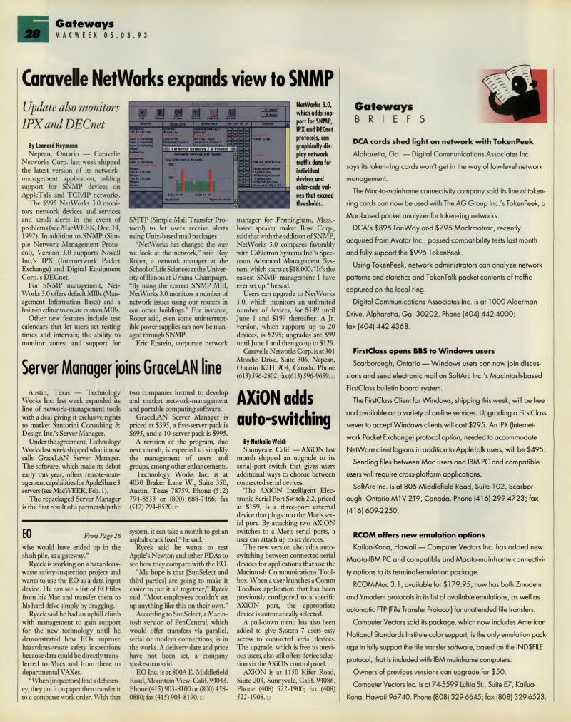 MacWEEKV07N18 — page 28