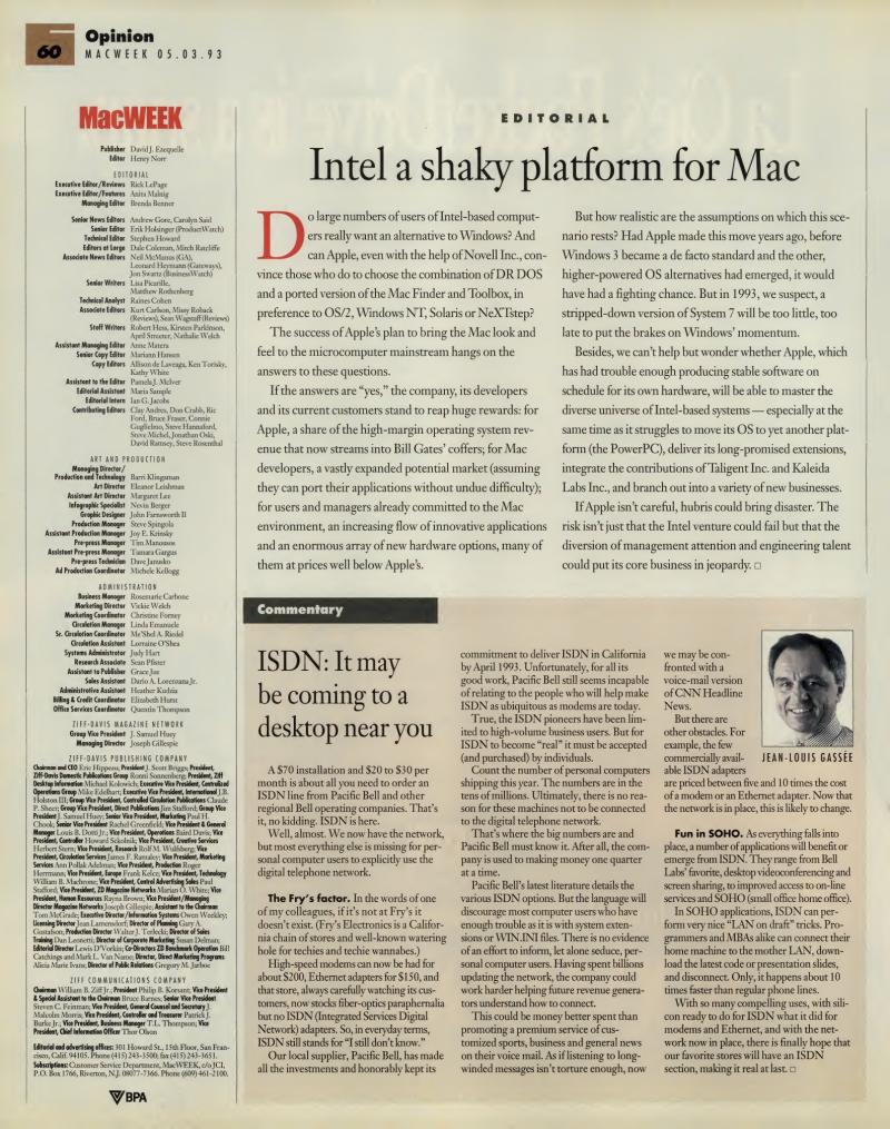 MacWEEKV07N18 — page 60
