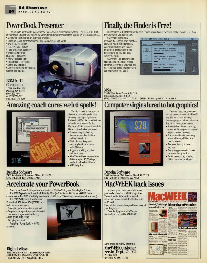 MacWEEKV07N18 — page 84