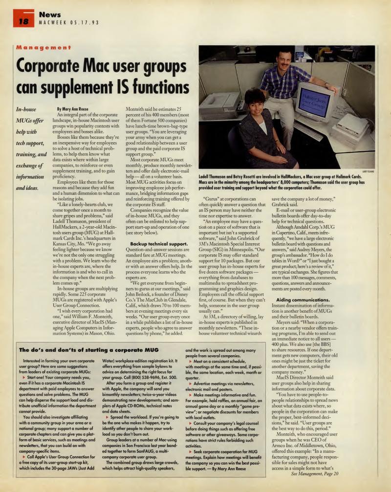 MacWEEKV07N20 — page 18