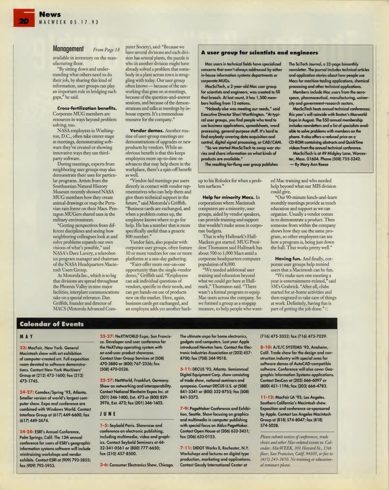 MacWEEKV07N20 — page 20