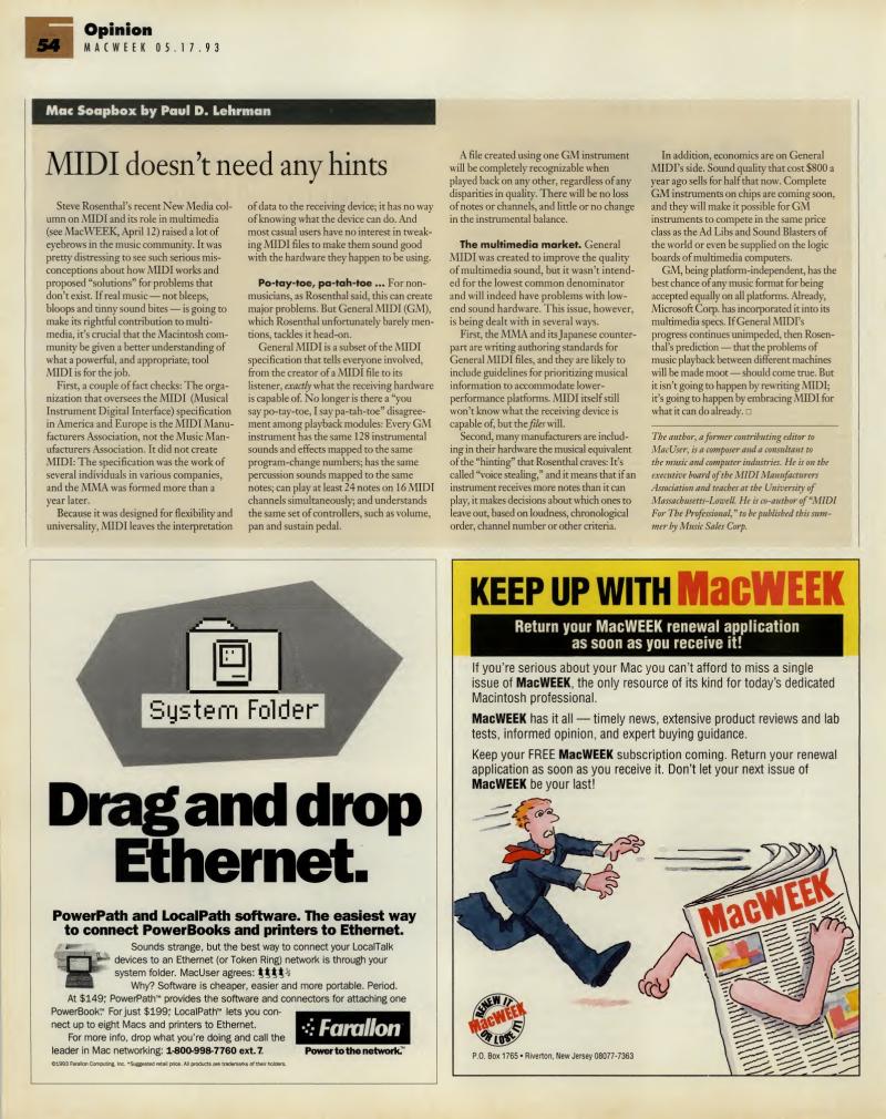 MacWEEKV07N20 — page 54