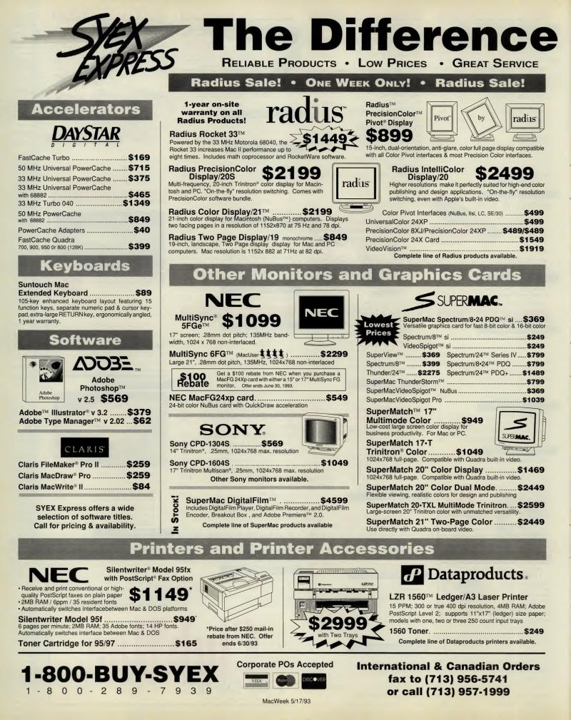 MacWEEKV07N20 — page 92