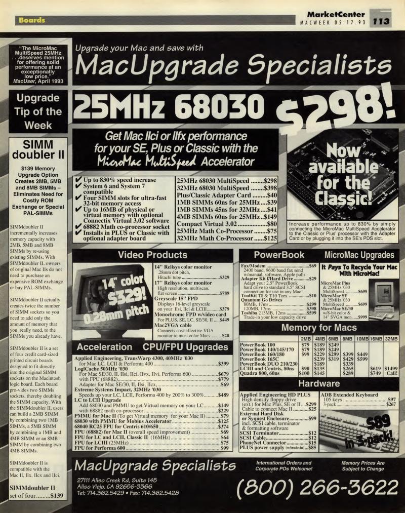 MacWEEKV07N20 — page 113
