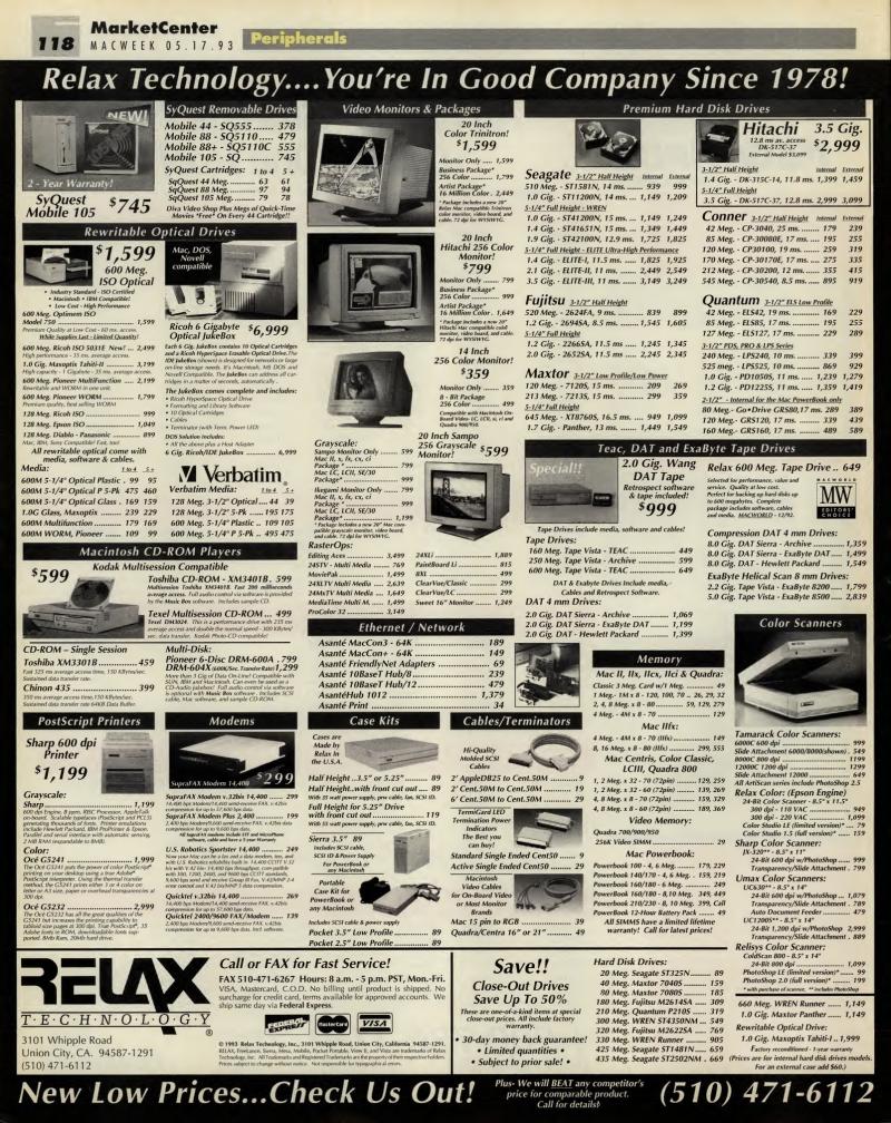 MacWEEKV07N20 — page 118