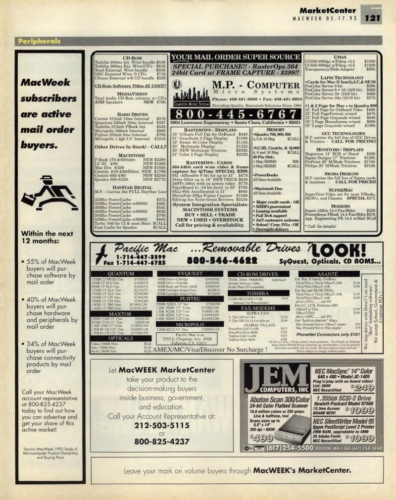 MacWEEKV07N20 — page 121