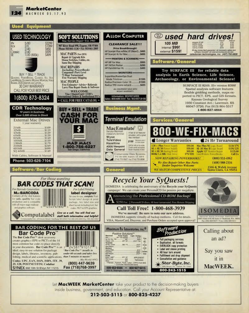 MacWEEKV07N20 — page 124