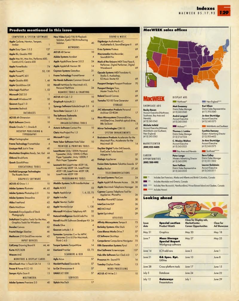 MacWEEKV07N20 — page 129