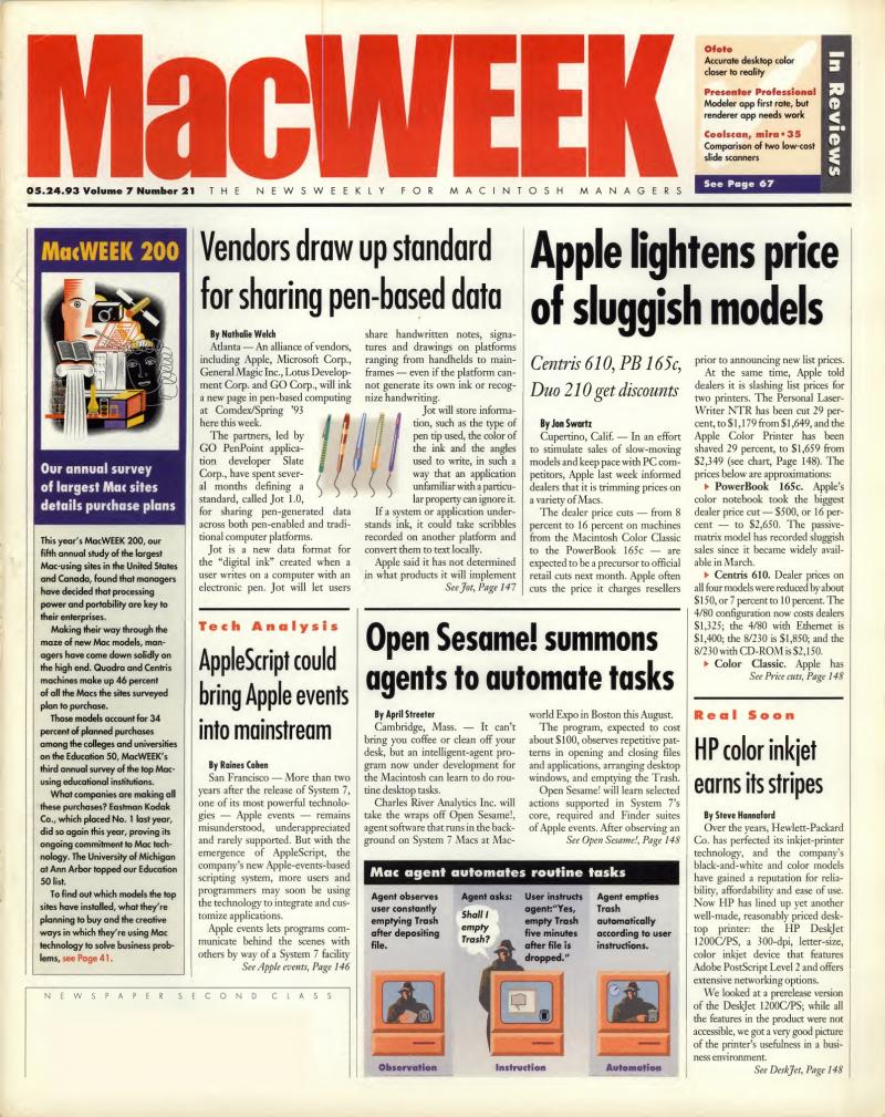 MacWEEKV07N21 — page 1