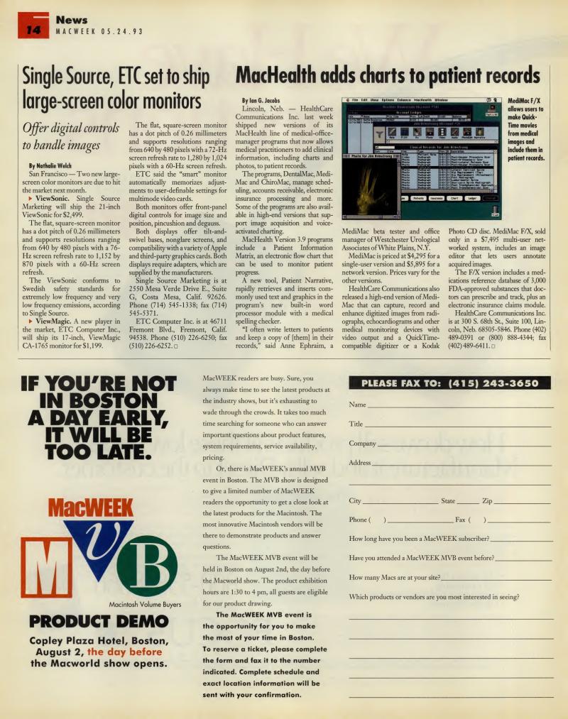 MacWEEKV07N21 — page 14