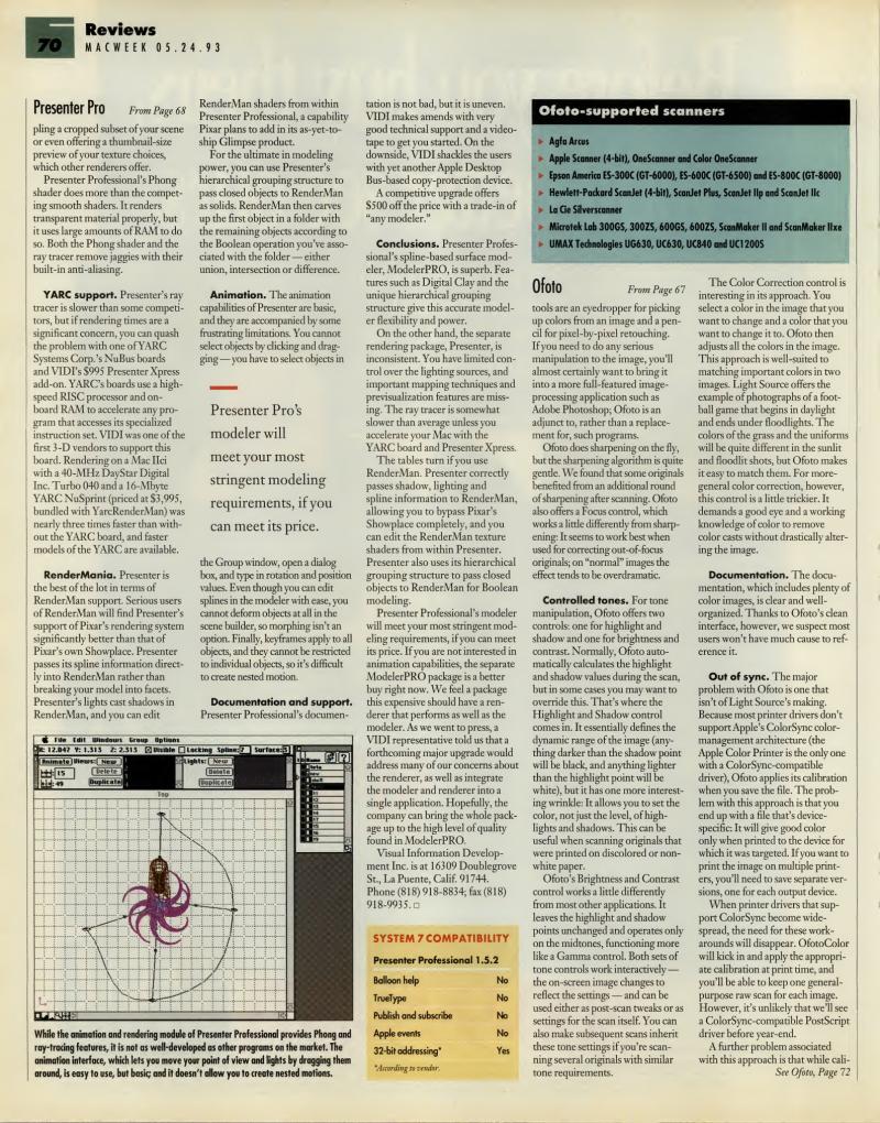 MacWEEKV07N21 — page 70
