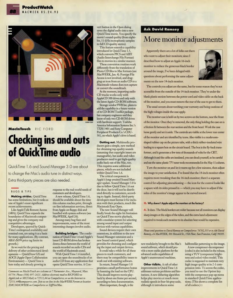 MacWEEKV07N21 — page 88