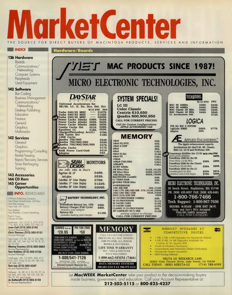 MacWEEKV07N21 — page 126